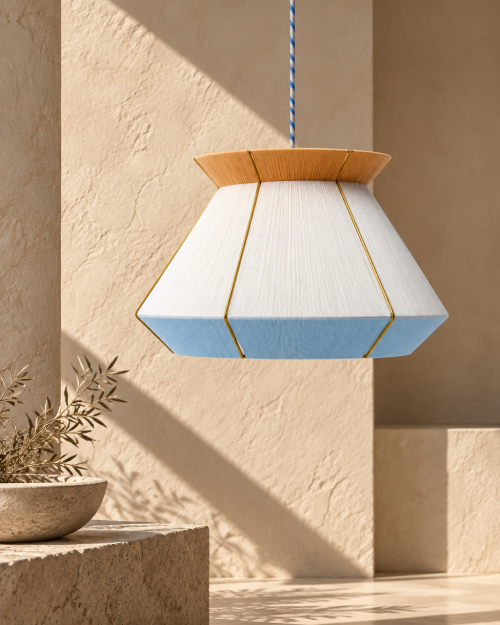 SIFNOS sculptural pendant lamp by HOMMETRY